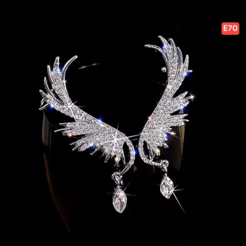 Angel wing earrings E70