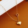 1 Hollow Love 1 Solid Love Neckpiece
