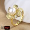Real Zircon Stainless Steel Ring 7