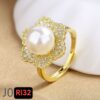 Real Zircon Stainless Steel Ring 2