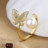 Real Zircon Stainless Steel Ring 4