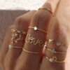 Love 10pcs Ring set