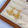Ocean Gold Stylish Earring 1