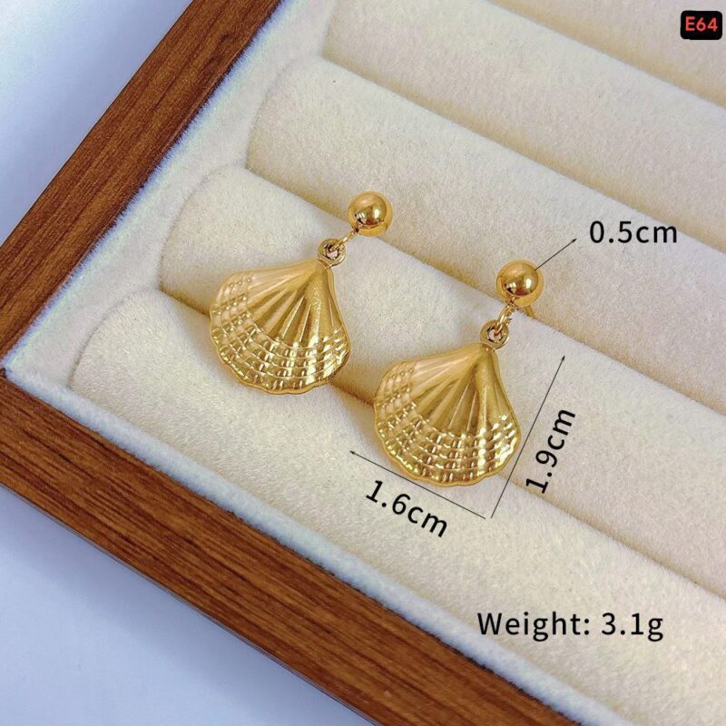 Ocean Gold Stylish Earring 1