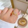 Real Zirocn Stainless Steel Rings Free Size 17