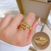 Real Zirocn Stainless Steel Rings Free Size 13