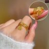 Real Zirocn Stainless Steel Rings Free Size 10