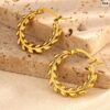 Gold Plate earring