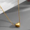 Solid Hollow Love Necklace