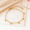 Minimalistic 18K Gold Bracelet 9