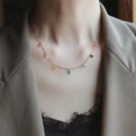 Bohemia Cute Colorful Crystal Pendant Necklace (2)