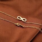 Exquisite Shiny Zircon Infinity Symbol Pendant Women’s Necklace (1)