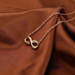 Exquisite Shiny Zircon Infinity Symbol Pendant Women’s Necklace (1)