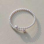 Imitation Pearl Bracelet Stretchable Pearl Bracelet (3)