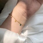 Light Luxury Fashion Bracelet Set Rainbow Zircon Colorles (2)