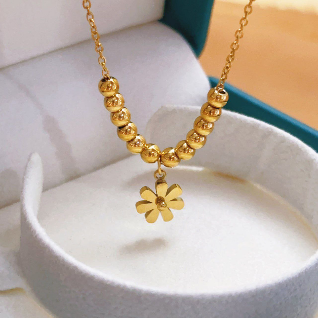 Non-Fading New Luxury 18K Gold Exquisite Stainless Steel Necklace (2)